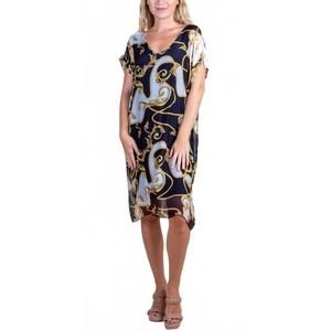 NEW GIGI MODA teramo baroque dress in black